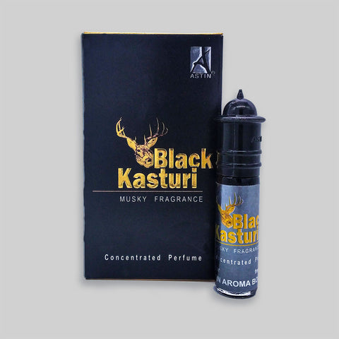 Astin Black Kasturi Attar - Concentrated Pefume Oil image 1