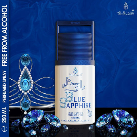Blue Sapphire Deodarant - 250ml - No Alcohol