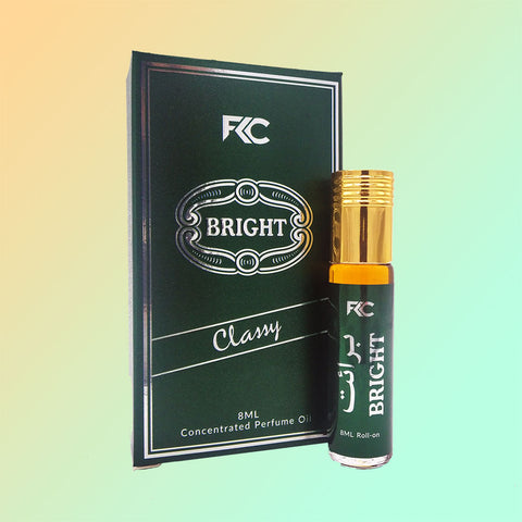 FKC Bright Classy (Brut) Attar - 8ml Roll On - Concentrated Perfume oil - image 1