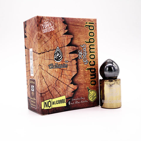 Oud Combodi Attar - 6ml Roll On Alnuiam