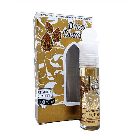 JK Dubai Diamond Attar - 8ml Roll on image 1