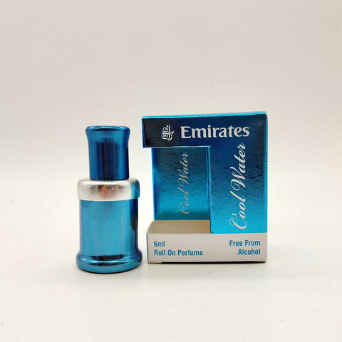 Cool Water Attar - 6ml Roll On - Concentrated Perfume Oil