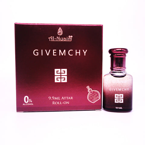 Al Nuaim Givemchy Attar - 9.9ml Roll On with bottle