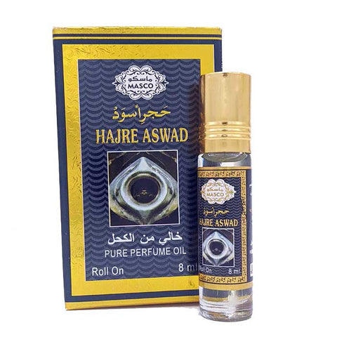 Masco Hajre Aswad 8ml Roll On Attar - image 1