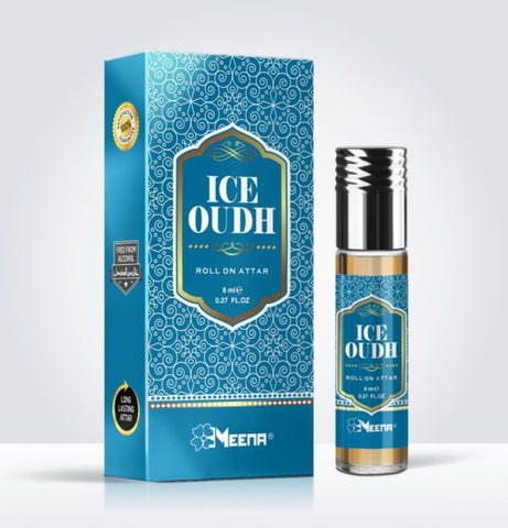 Ice Oudh Attar - 8ml Roll On