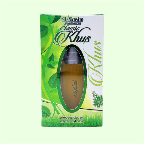 AL-Nuaim Classic Khus Attar- 6ml - Concentrated Perfume Oil Image 2