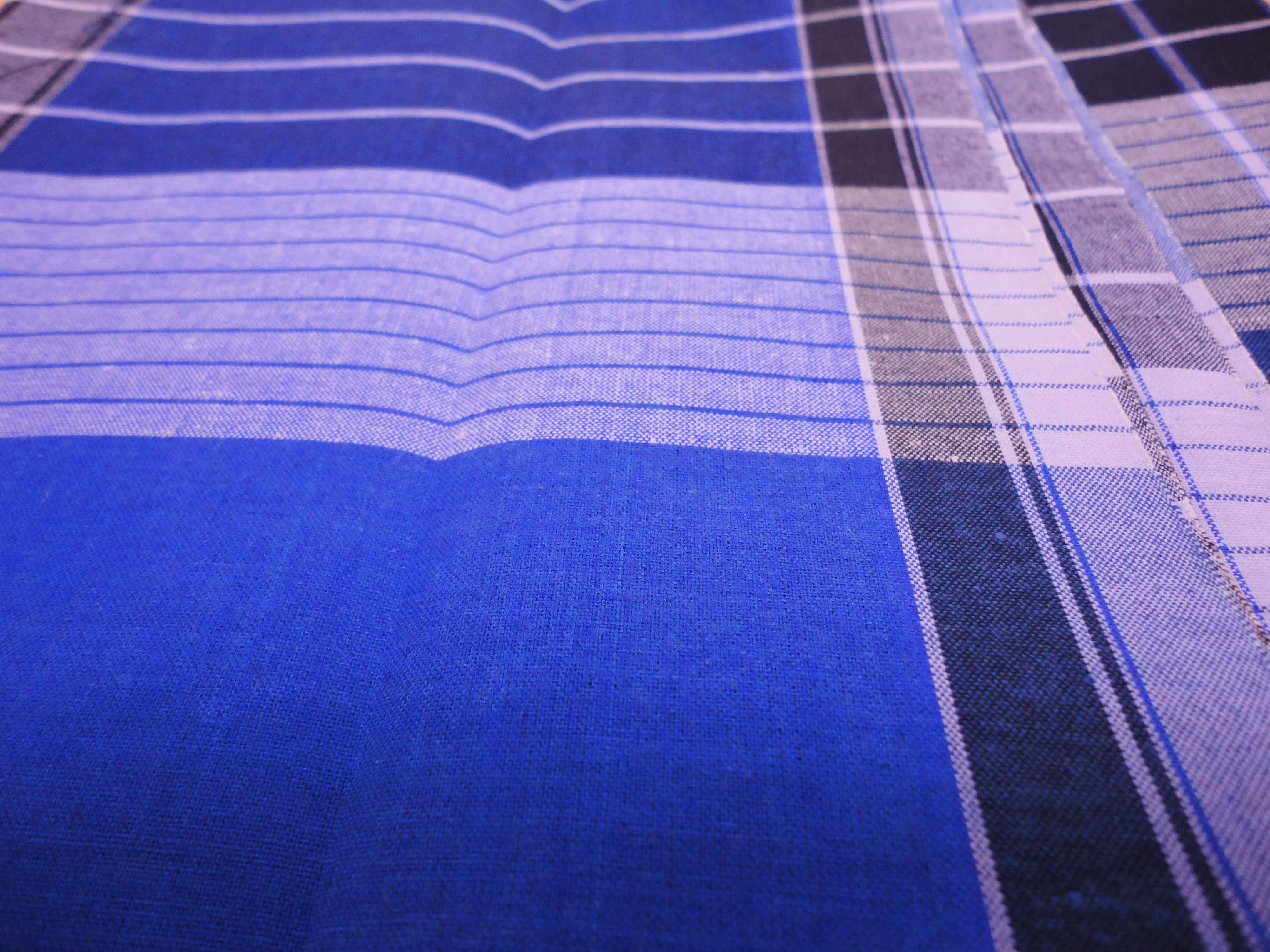 碧あお様 miithaaii .LUNGI fabric.from madras Cotton Printed Madras