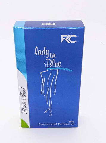 Lady in Blue Attar - 8ml