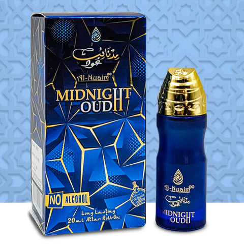 Midnight Oudh Attar 20ml Roll On Chrome Series