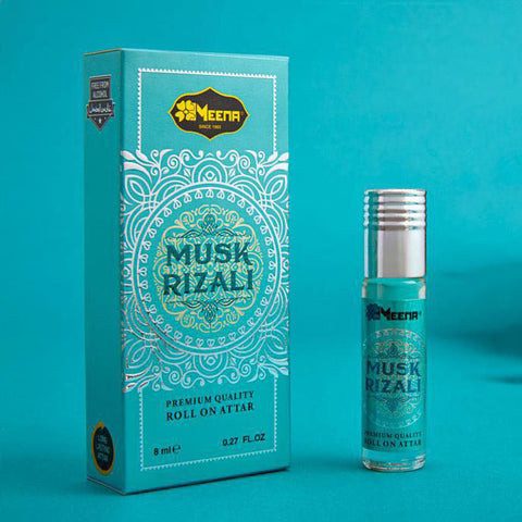 Musk Rizali Attar - 6ml Roll On CPO - Free from Alcohol