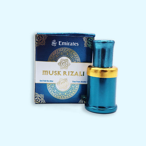 Emirates Musk Rizali Attar - 6ml Roll On image 1