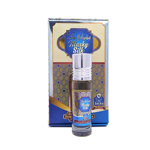 Aqdas Musky Silk Attar - 6ml Roll On image 1