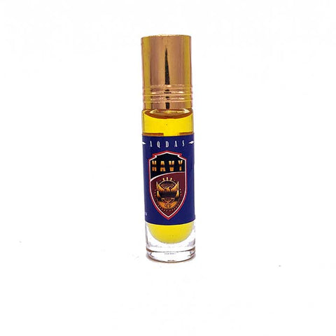 Aqdas Navy Attar - 8ml Roll on image 2