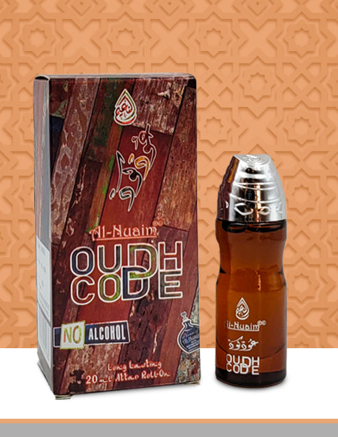 Oudh Code Attar - 20ml Roll On - Chrome Series