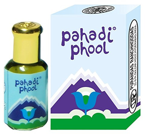 Purandas Ranchhoddas Pahadi Phool Attar - 3ml Roll On Floral Attar