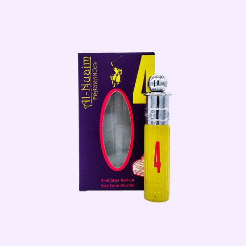 Al Nuaim Polo 4 Attar - 6ml Roll On - Concentrated Perfume Oil Image 1