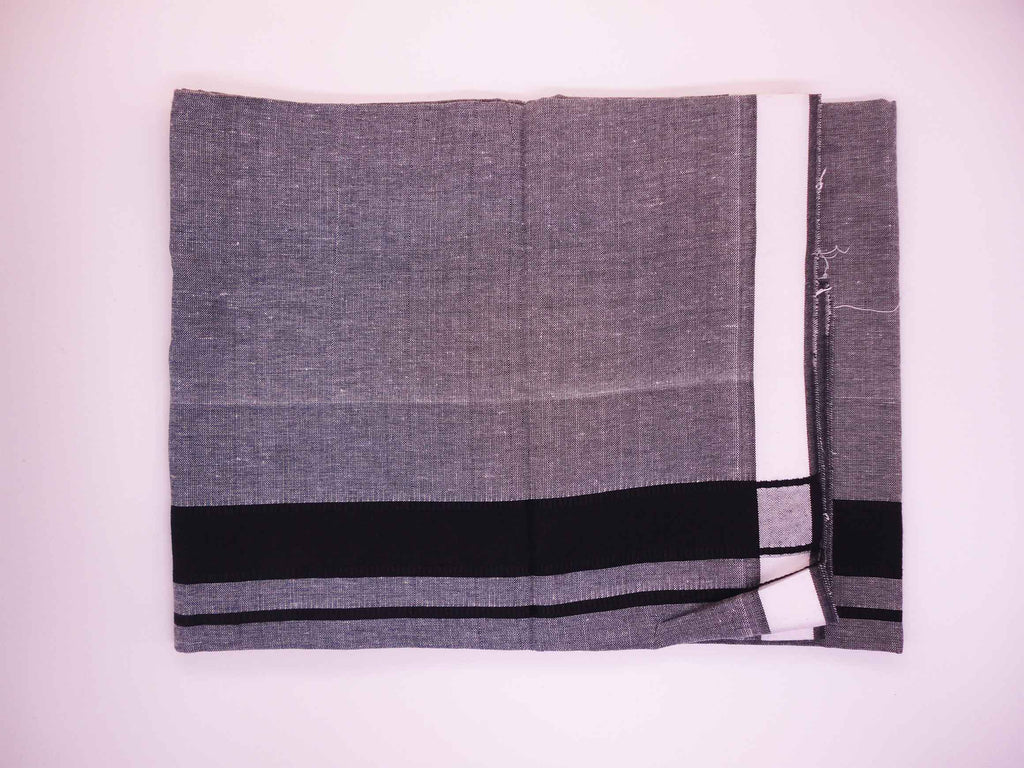 Premam Style RGN Premam Style Dhothi - Gray Color - 2 Mts - UnStitched – Rayhan