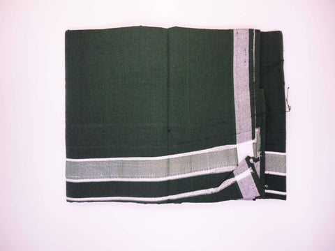 Dark Green (2) Premam Style Dhothi by RGN Design