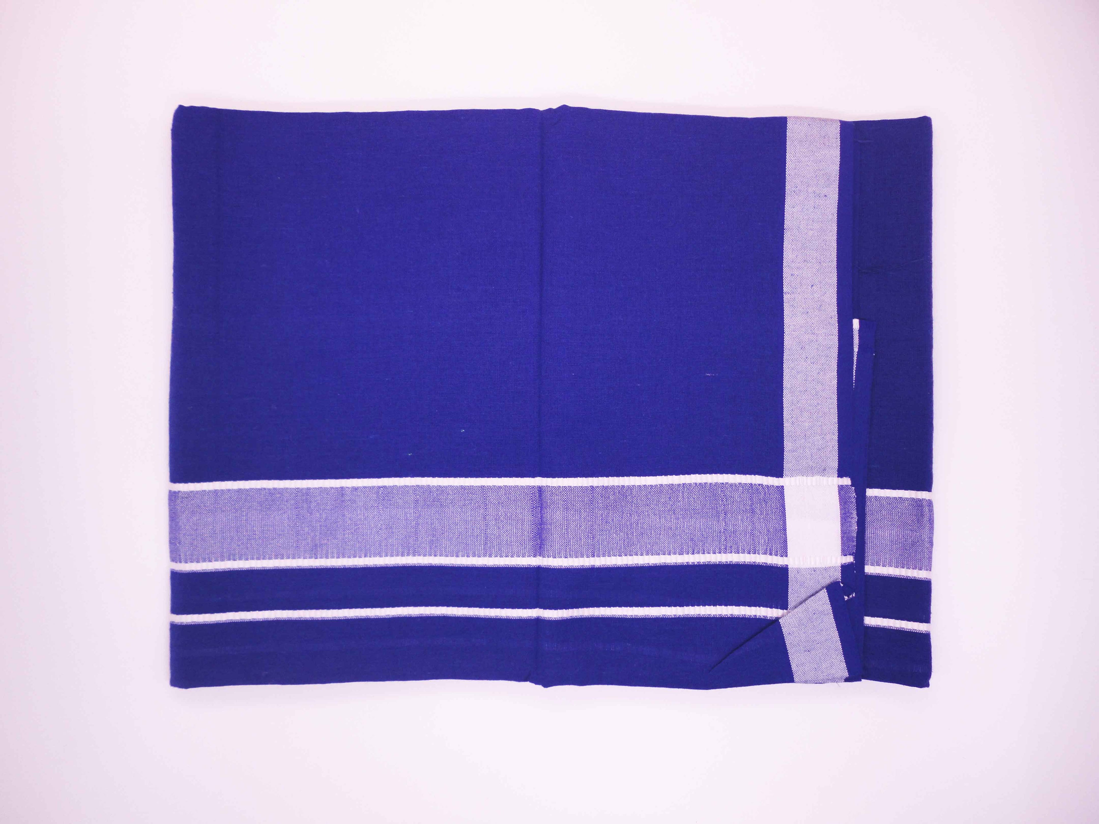 Dark Blue (2) Premam Style Dhothi by RGN Design