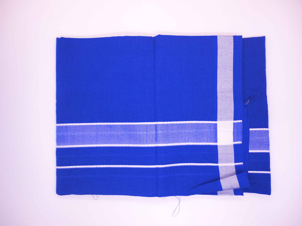 Premam Style RGN Premam Style Dhothi - Blue Color - 2 Mts - UnStitched – Rayhan