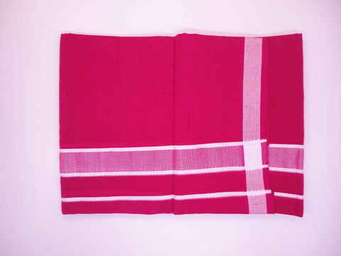 Pink Colour Premam Style Dhothi by RGN Design