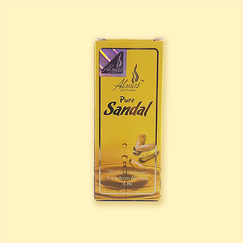 Al-Mas Pure Sandal Attar - 8ml Roll on image 2