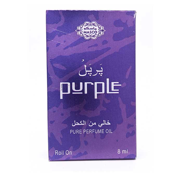 Masco Purple 8ml Roll On attar - img3