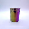 Scented Candle with Tinted Rainbow Glass