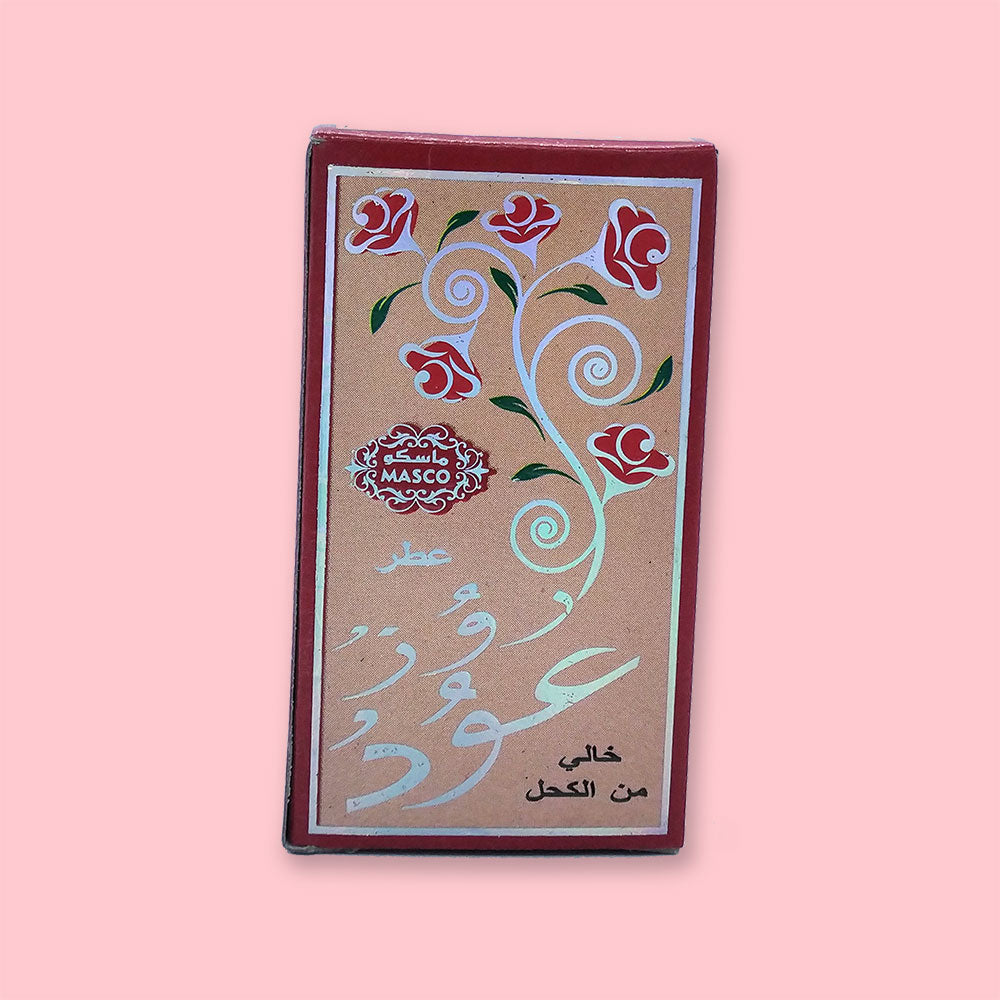 MASCO Rose Oudh Attar - 3.5ml Concentrated perfume oil image 2