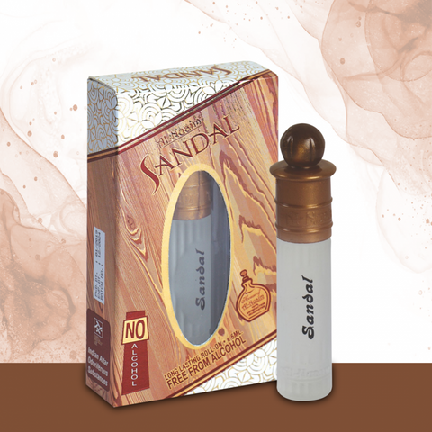 Sandal Attar - 6ml Roll On - Free from Alcohol