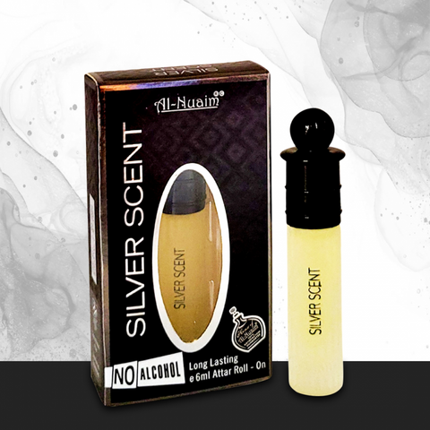 Rayhan.in Al Nuaim Silver Scent Attar 6ml Roll On