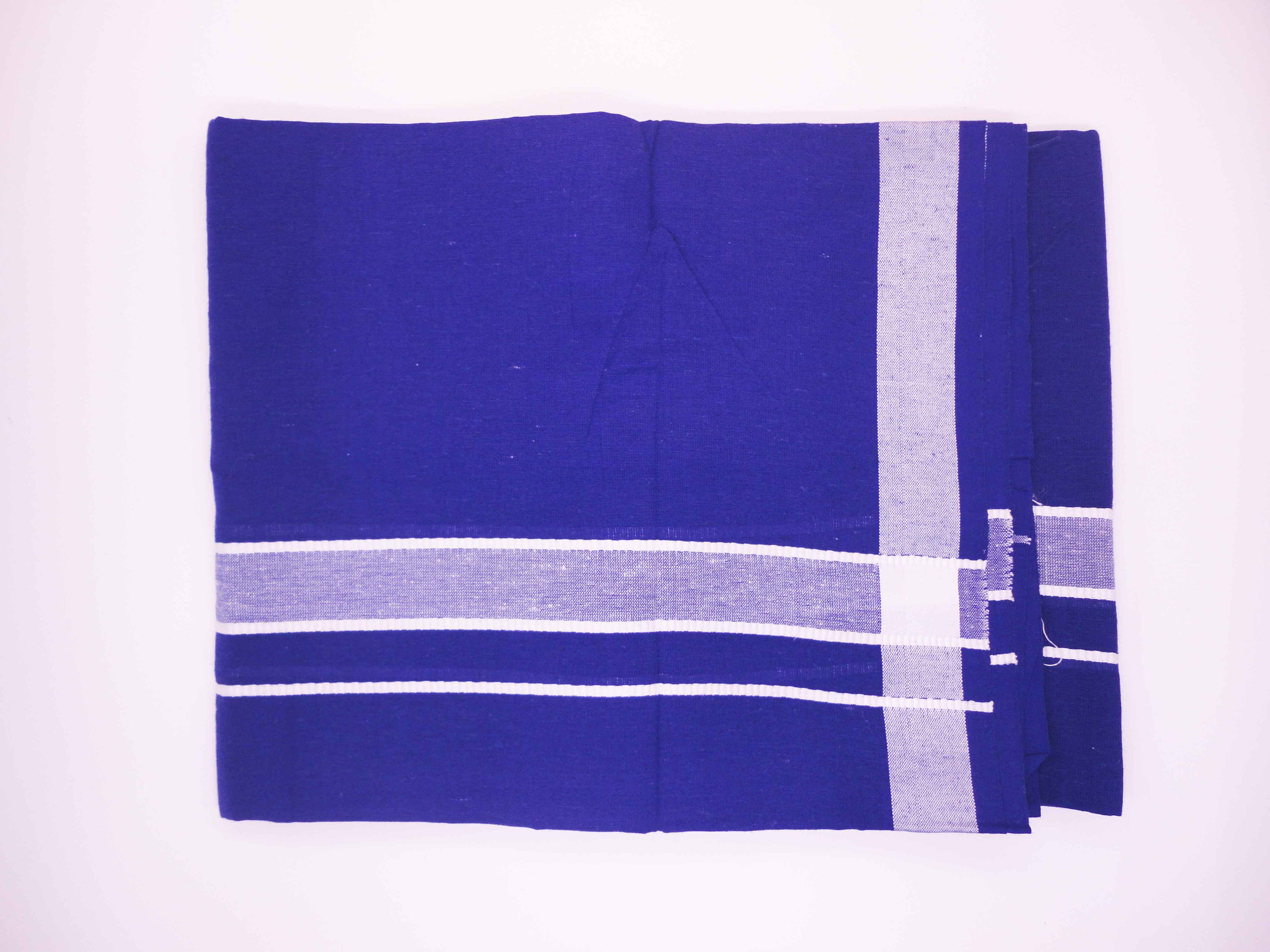 Indigo Colour Premam Style Dhothi by SST Design