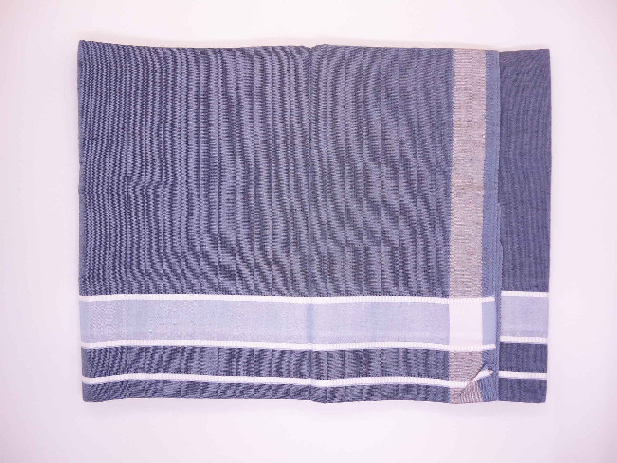 Cement Gray Colour Premam Dhothi by SST Design
