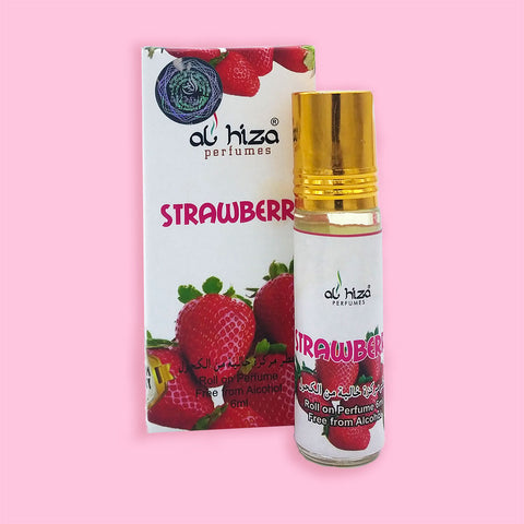 Al Hiza Strawberry Attar - 6ml Roll On - Image 1