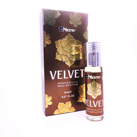 Meena Velvet Attar - 8ml Roll On 1