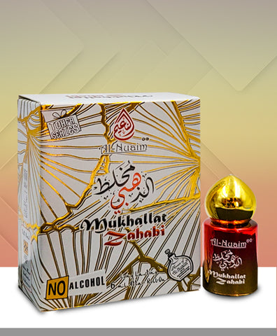 Mukhallat Zahabi Attar - 6ml Roll On - Tohfa Series