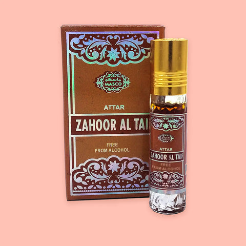 MASCO Zahoor Al Taif Attar - 3.5ml Roll On - concentrated perfume oil image 1